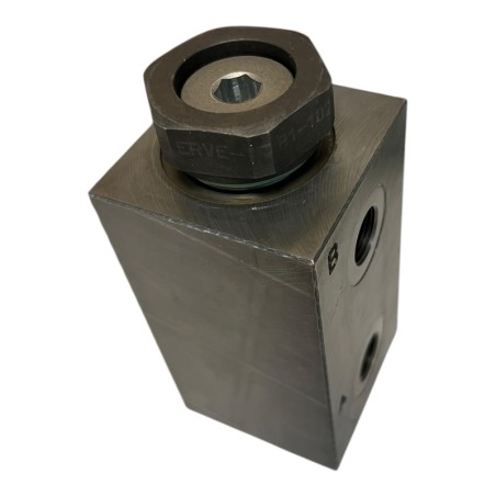 HYDAC ERVE-R1-102 Clapet anti-retour 1/2" à pilotage hydraulique + Bloc foré