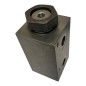 HYDAC ERVE-R1-102 Clapet anti-retour 1/2" à pilotage hydraulique + Bloc foré