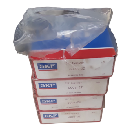 Lot de 4 SKF 6006-2Z Roulement