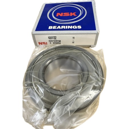 NSK 6207ZZCM ROULEMENT A BILLES A GORGE PROFONDE