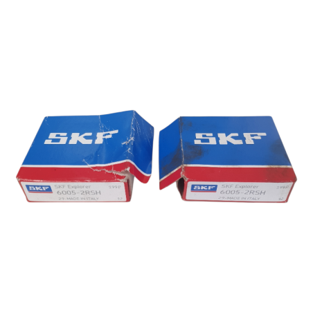 Lot de 2 SKF 6005-2RSH Roulement