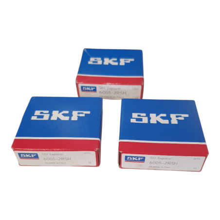 Lot de 3 SKF 6005-2RSH Roulement