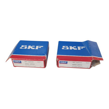 Lot de 2 SKF 6002-2RSH Roulement