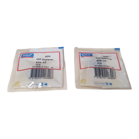 Lot de 2 SKF 626-2Z/C3 Roulement