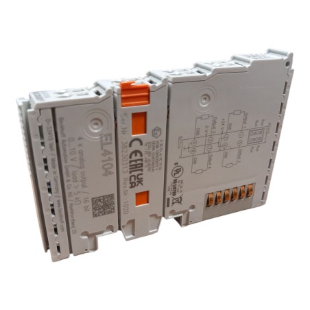 BECKHOFF EL4104 EtherCAT Terminal 4-channel analog output voltage 0…10 V 16 bit