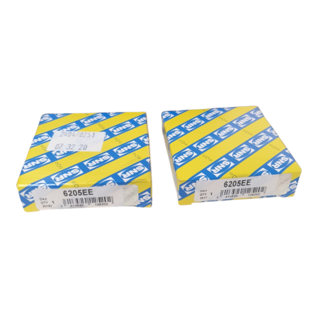 Lot de 2 SNR 6205 EE Roulement