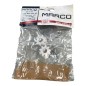 MARCO R64 000 46 Kit engrenages PTFE Diamètre 24mm MARCO R64 000 46 Kit engrenages PTFE Diamètre 24mm