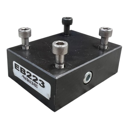EUROFLUID EB223 Plaque de fermeture/de liaison Cetop 3