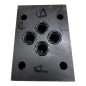 EUROFLUID EB223 Plaque de fermeture/de liaison Cetop 3