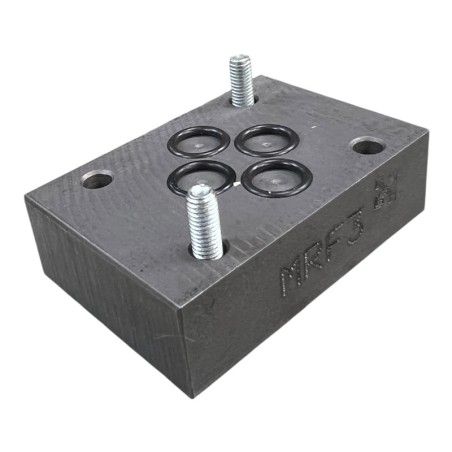 MECABOR MRF3 Plaque de fermeture Cetop 3
