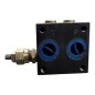 EUROFLUID EMS213/3X2F Bloc d'embases multiples avec limiteur