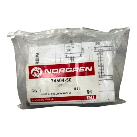 NORGREN 74504-50 Equerre murale pour Olympien 64 (Paire)