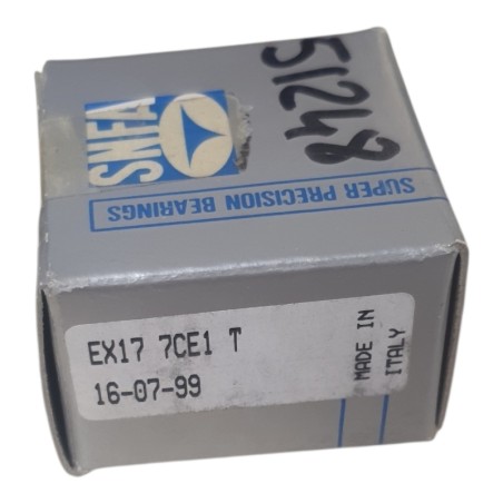 Lot de 2 SNFA EX17 7CE1 T Roulement