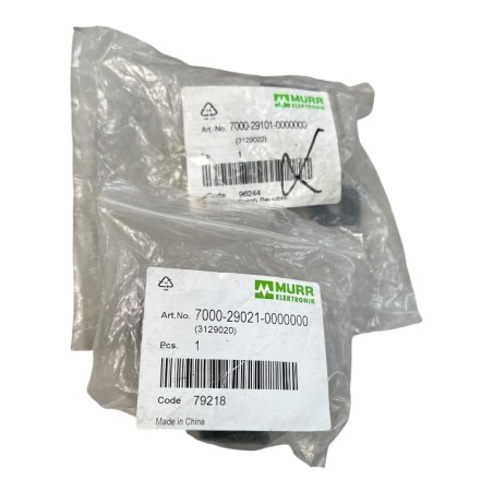 LOT DE 2 MURR ELEKTRONIK 7000-29021-00-0000 (3129020) Connecteur électrovanne
