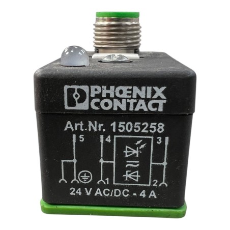 PHOENIX CONTACT 1505258 SAC-3P-M12MS/A-1L-S Connecteur d'électrovanne