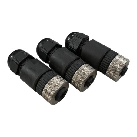 LOT DE 3 WOODHEAD 8A4000-32 Connecteurs Micro Change