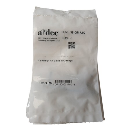 ADEC Cartouche dorée commande ref 38.0517.00 Rev F