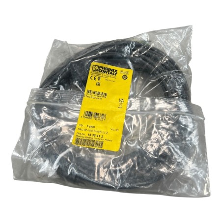 PHOENIX CONTACT 1435412 SAC-3P-10,0-PUR/B-1L-Z Câble pour capteurs/actionneurs 10m
