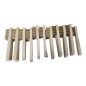 Lot de 21 Brosse à bougie 34L LAITON 0,25
