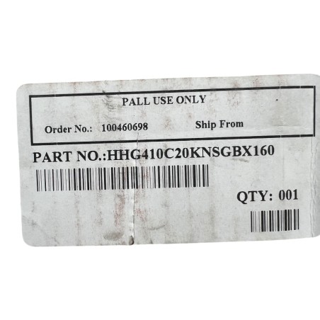 PALL HHG410C20KNSGBX160 Corps de filtre haute pression Versalon