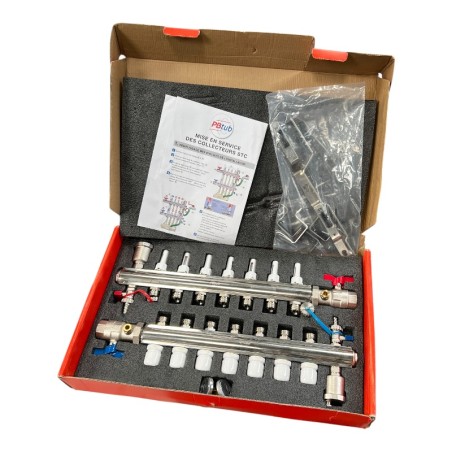 PBTUB COLSTC7 Collecteur 7 circuits plancher chauffant
