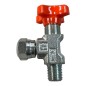 STAUFF SWS-A2-G04/B4 Robinet d'isolement coudé pour manomètre 1/4'' Gaz