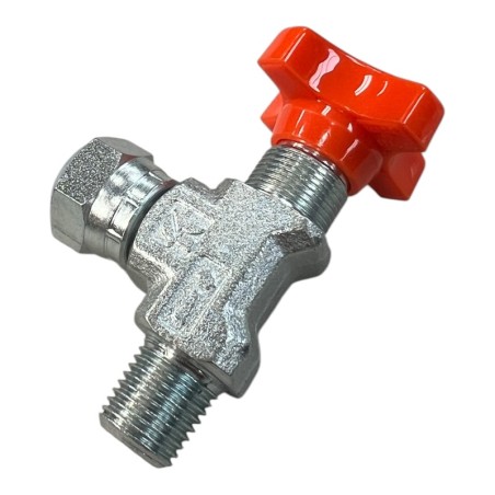 STAUFF SWS-A2-G04/B4 Robinet d'isolement coudé pour manomètre 1/4'' Gaz
