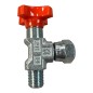 STAUFF SWS-A2-G04/B4 Robinet d'isolement coudé pour manomètre 1/4'' Gaz