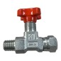 STAUFF SWS-A1-G04/B4 Robinet d'isolement droit pour manomètre 1/4'' Gaz