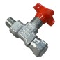 STAUFF SWS-A1-G04/B4 Robinet d'isolement droit pour manomètre 1/4'' Gaz
