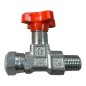 STAUFF SWS-A1-G04/B4 Robinet d'isolement droit pour manomètre 1/4'' Gaz