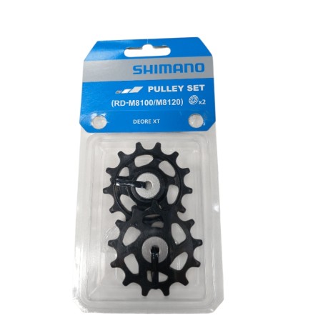 SHIMANO RD-M8100/M8120 DEORE XT PAIRE DE GALETS DERAILLEUR VELO