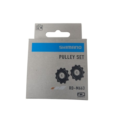 SHIMANO RD-M663 PAIRE DE GALETS DERAILLEUR VELO
