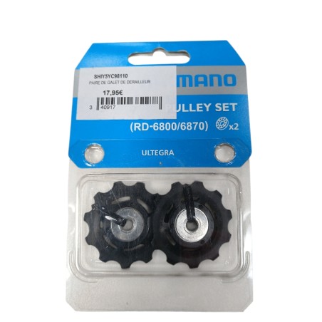 SHIMANO RD-6800/6870 ULTEGRA PAIRE DE GALETS DERAILLEUR VELO