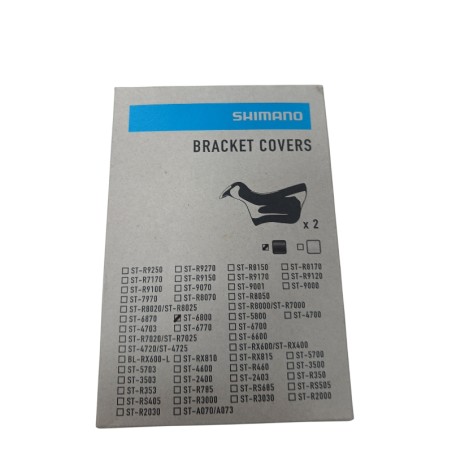 SHIMANO CACHE DE SUPPORT NOIR ST-6800 POUR VELO