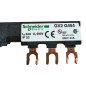 SCHNEIDER ELECTRIC GV2G454 Jeu de barre tripolaire 63A 4 dérivations pas 54 mm