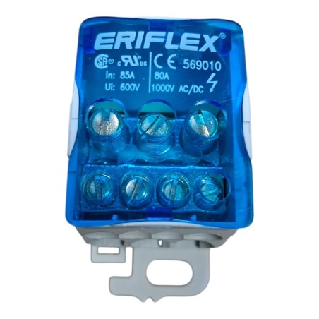 ERIFLEX 569010 Répartiteur nVent ERIFLEX 1 voies 1kV 80A