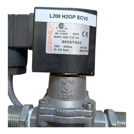 GEMU 8253-10D-137-21-24 DC/ 88357523 ELECTROVANNE A COMMANDE ELECTRIQUE