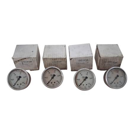Lot de 4 Manomètres CITEC 401380