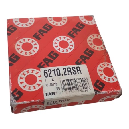 FAG 6210-2RSR Roulement à Billes