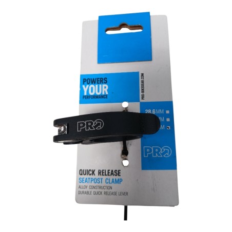 PRO SHIPR900113 COLLIER DE TIGE DE SELLE NOIR DIAMETRE 34,9mm