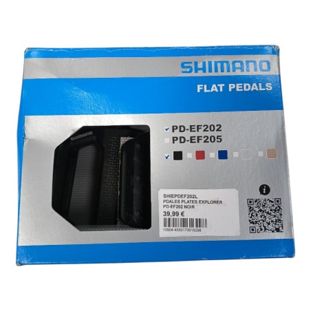 SHIMANO PD-EF202 PEDALES PLATES EXPLORER NOIRES