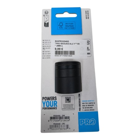 PRO ALLOY BAGUES ALU 1 1/8" 2,2,5,10,20 mm