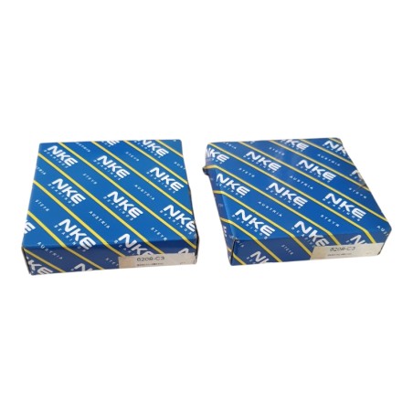 Lot de 2 NKE 6208-C3 Roulement