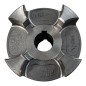 KTR ROTEX 65 Moyeu avec rainure à clavette et vis pression GG25 + T-PUR Anneau KTR ROTEX 65 Moyeu avec rainure à clavette et vis pression GG25 + T-PUR Anneau