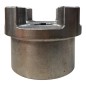 KTR ROTEX 65 Moyeu avec rainure à clavette et vis pression GG25 + T-PUR Anneau KTR ROTEX 65 Moyeu avec rainure à clavette et vis pression GG25 + T-PUR Anneau