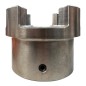 KTR ROTEX 65 Moyeu avec rainure à clavette et vis pression GG25 + T-PUR Anneau KTR ROTEX 65 Moyeu avec rainure à clavette et vis pression GG25 + T-PUR Anneau