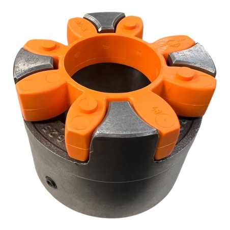 KTR ROTEX 48 GG25 Moyeu avec rainure à clavette et vis pression + Anneau T-PUR