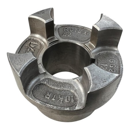 KTR ROTEX 42 GG25 Moyeu avec rainure à clavette et vis pression