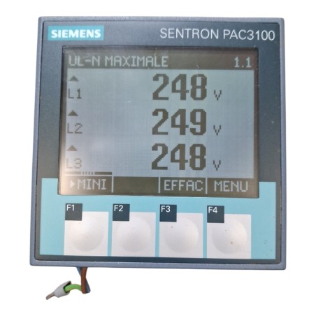 SIEMENS 7KM3133-0BA00-3AA0 PAC3100 Centrale de mesure